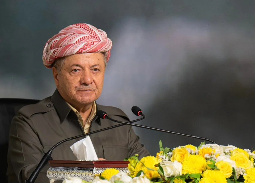 رسالة من الرئيس بارزاني بشأن البيشمركة