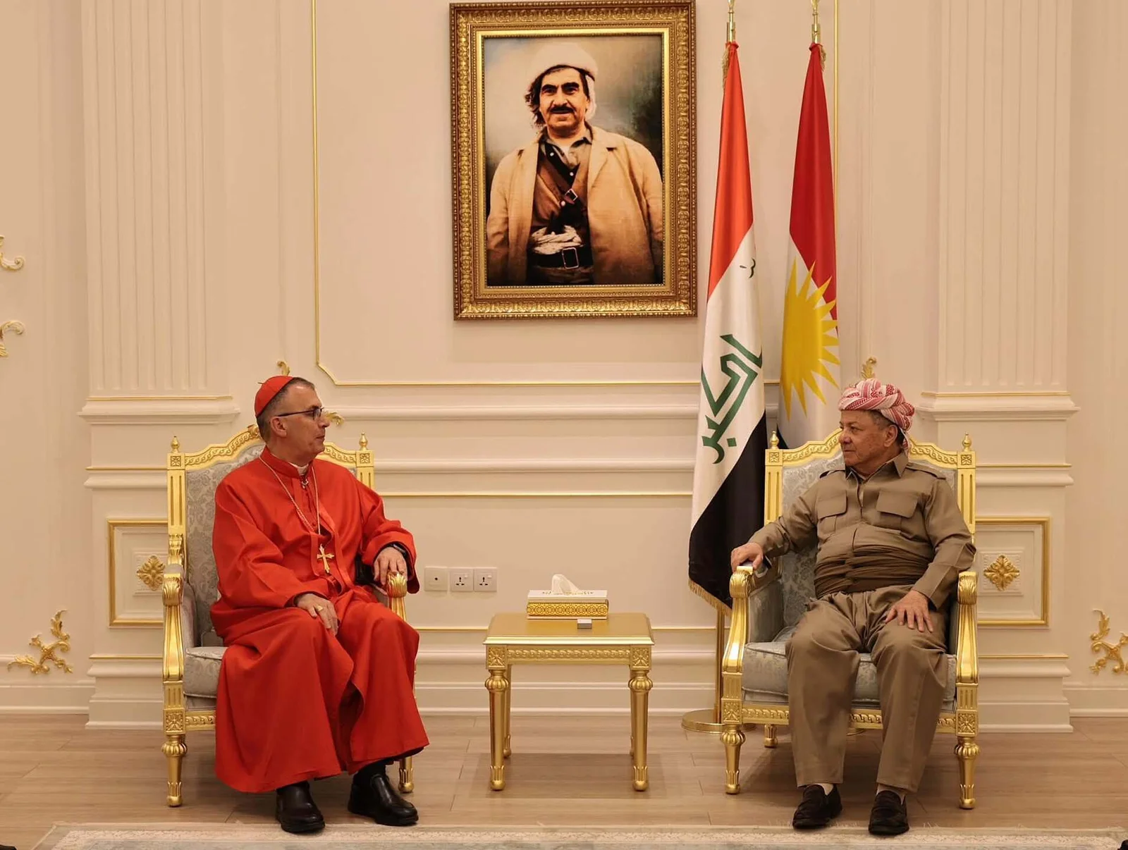 البطريرك نونا يشكر الرئيس بارزاني على جهوده لحماية حقوق ومطالب المسيحيين وجميع المكونات في العراق وإقليم كوردستان
