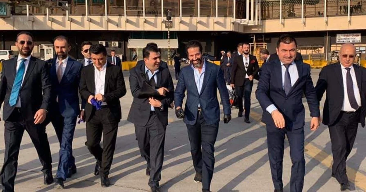 الوفدان الكوردستانيان الى بغداد. ربما أخطأْ في العنوان