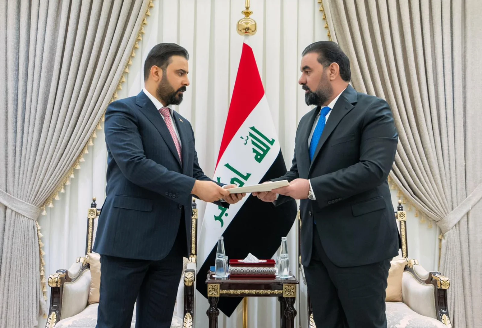 الزيدي يقدم المنهاج الوزاري للحكومة الجديدة إلى مجلس النواب