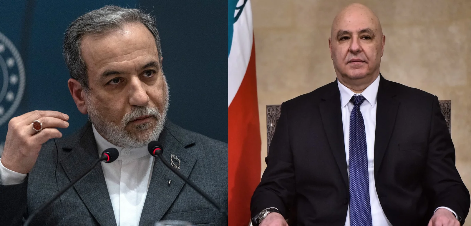 وزير الخارجية الإيراني للرئيس اللبناني: انقذ بلدك من عدوك الحقيقي