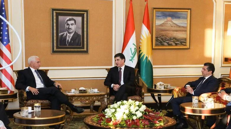 زيارة بنس لأربيل والحديث الرومانسي عن السيادة