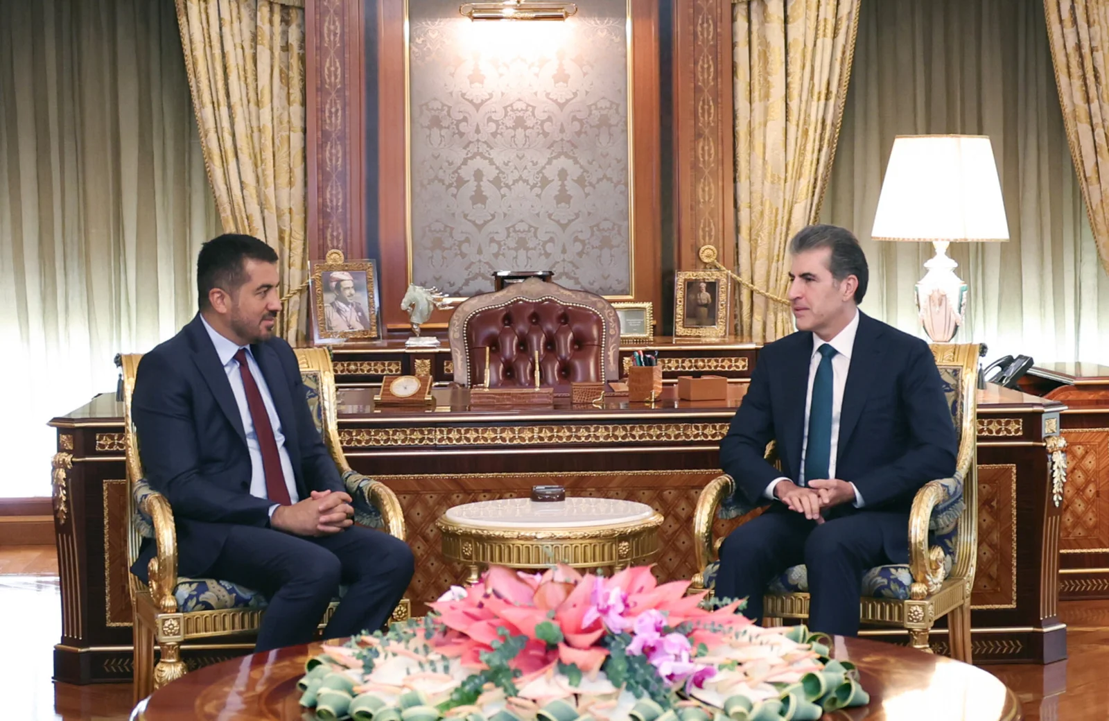 نيجيرفان بارزاني يستقبل نائباً في البرلمان الألماني ويثني على دعم برلين للإقليم في مراحله "الصعبة"