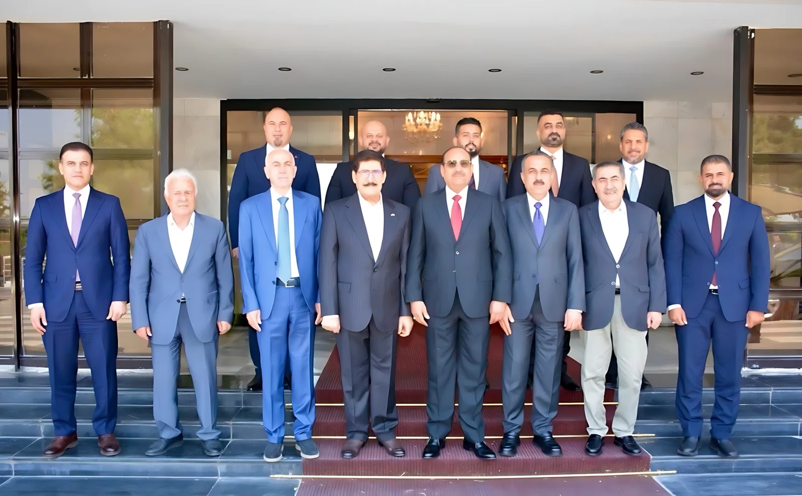 مسؤول الهيئة العاملة للمكتب السياسي للحزب الديمقراطي الكوردستاني يستقبل وفداً رفيعاً من محافظة بغداد