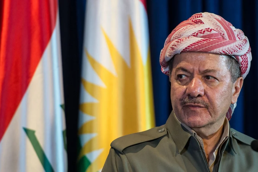الرئيس بارزاني يعزي والد البيشمركة الذي التحق بكوكبة شهداء قصف سوران