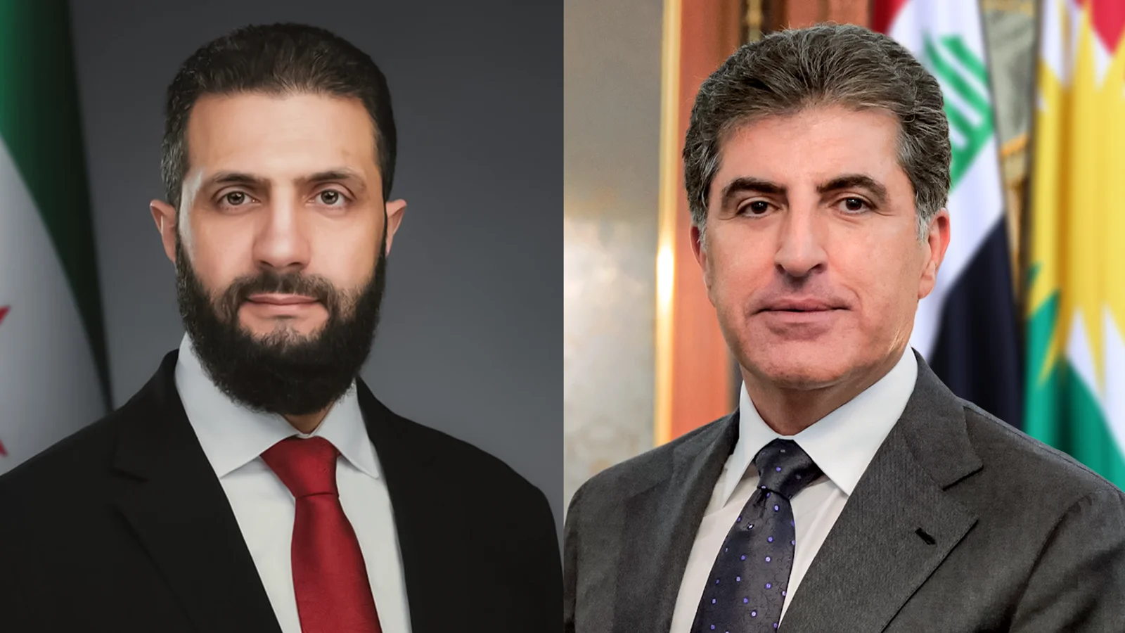 عبر اتصال هاتفي مع نيجيرفان بارزاني.. أحمد الشرع يدين الهجمات على كوردستان