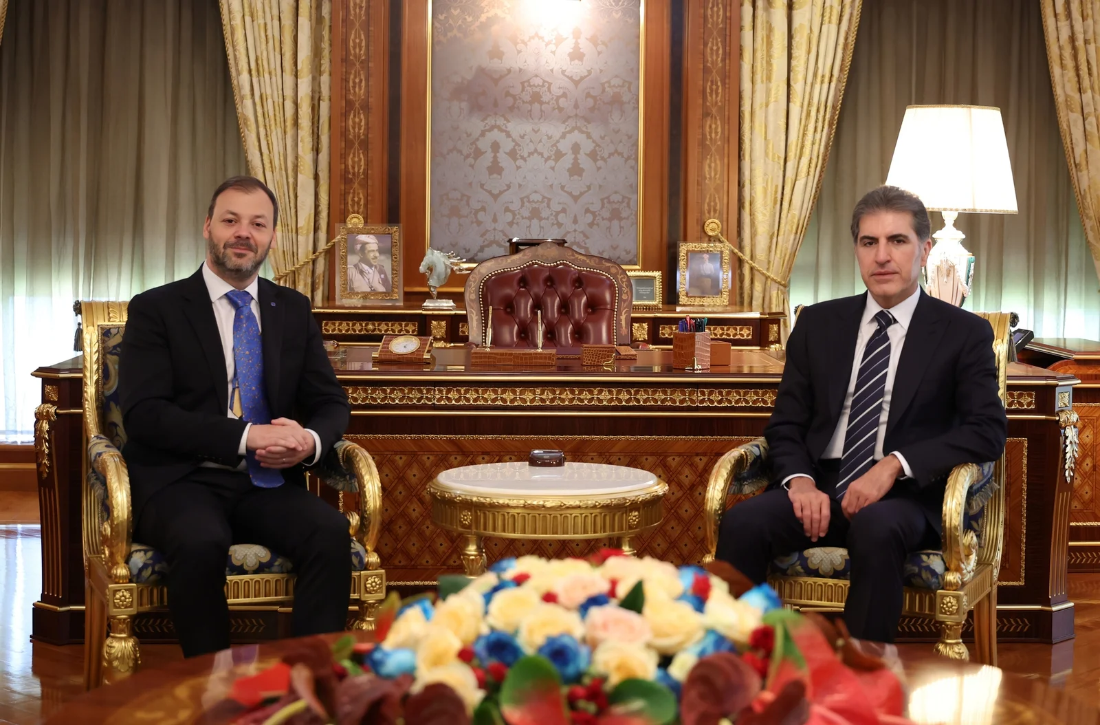 مسؤول مكتب الاتحاد الأوروبي يؤكد لنيجيرفان بارزاني الحرص على تعزيز العلاقات والتعاون المشترك مع إقليم كوردستان