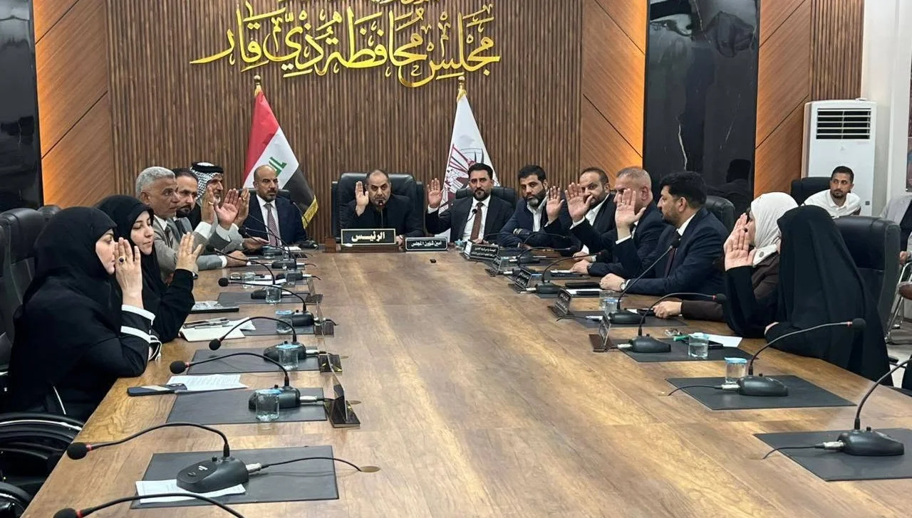 حيدر غني حنون محافظاً لذي قار