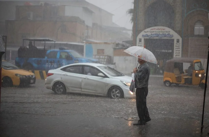 أمطار رعدية مرتقبة في العراق وانخفاض تدريجي في درجات الحرارة بدءاً من الخميس