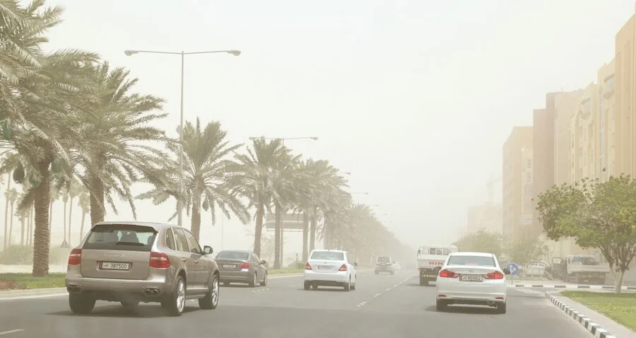 الأنواء الجوية: تصاعد للغبار وارتفاع في درجات الحرارة