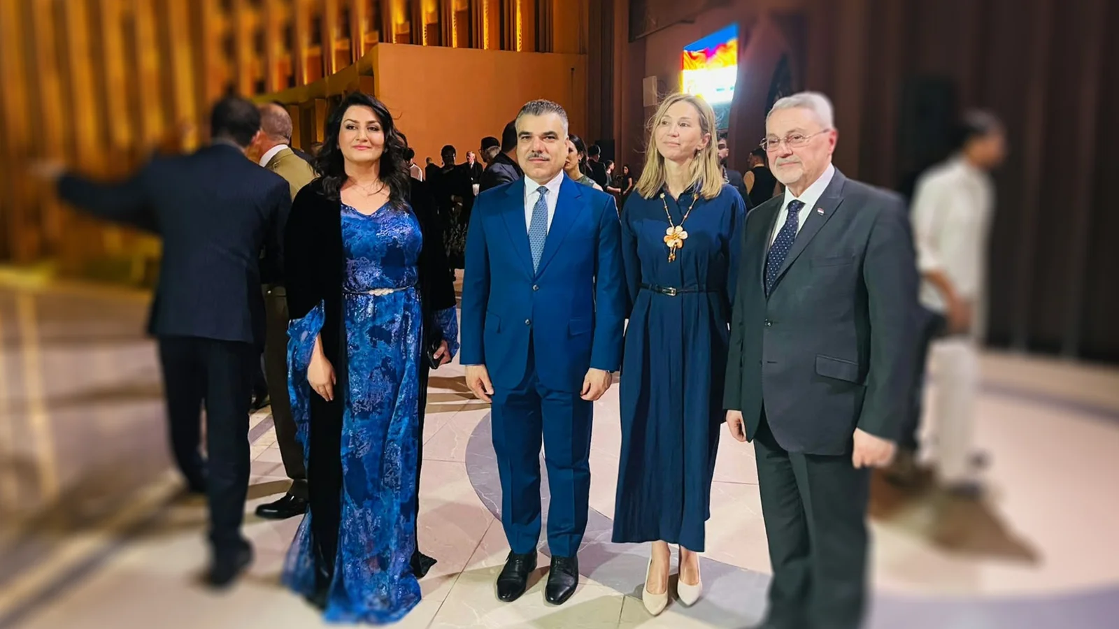 ممثل حكومة إقليم كوردستان في بغداد يشارك في احتفالية العيد الوطني الإسباني