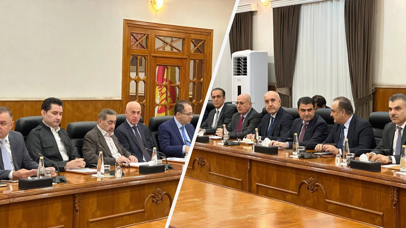 وفد حكومة إقليم كوردستان التفاوضي وكتلة الديمقراطي النيابية يؤكدان ضرورة إبعاد ملف الرواتب عن الخلافات المالية والسياسية