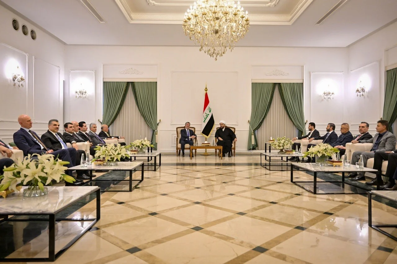 مسرور بارزاني والخـ ـزعـلي يؤكدان أهمية دعم الحكومة الاتحادية لحل القضايا العالقة مع إقليم كوردستان