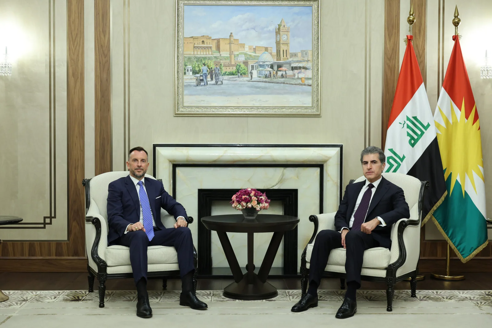نيجيرفان بارزاني يشكر إيطاليا