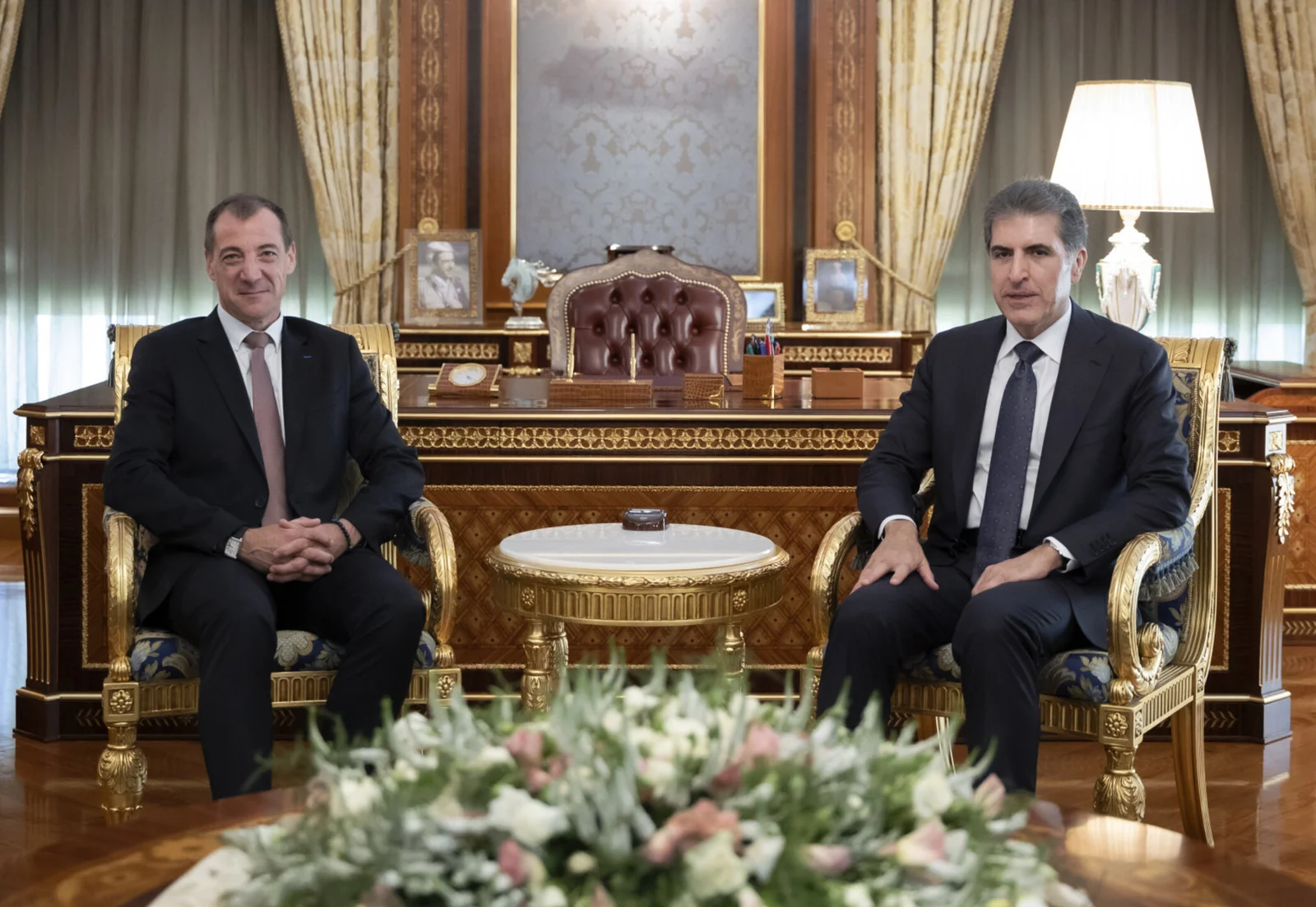 يان بريم يقدم شكره لنيجيرفان بارزاني ومؤسسات كوردستان على تقديم الدعم والتسهيلات