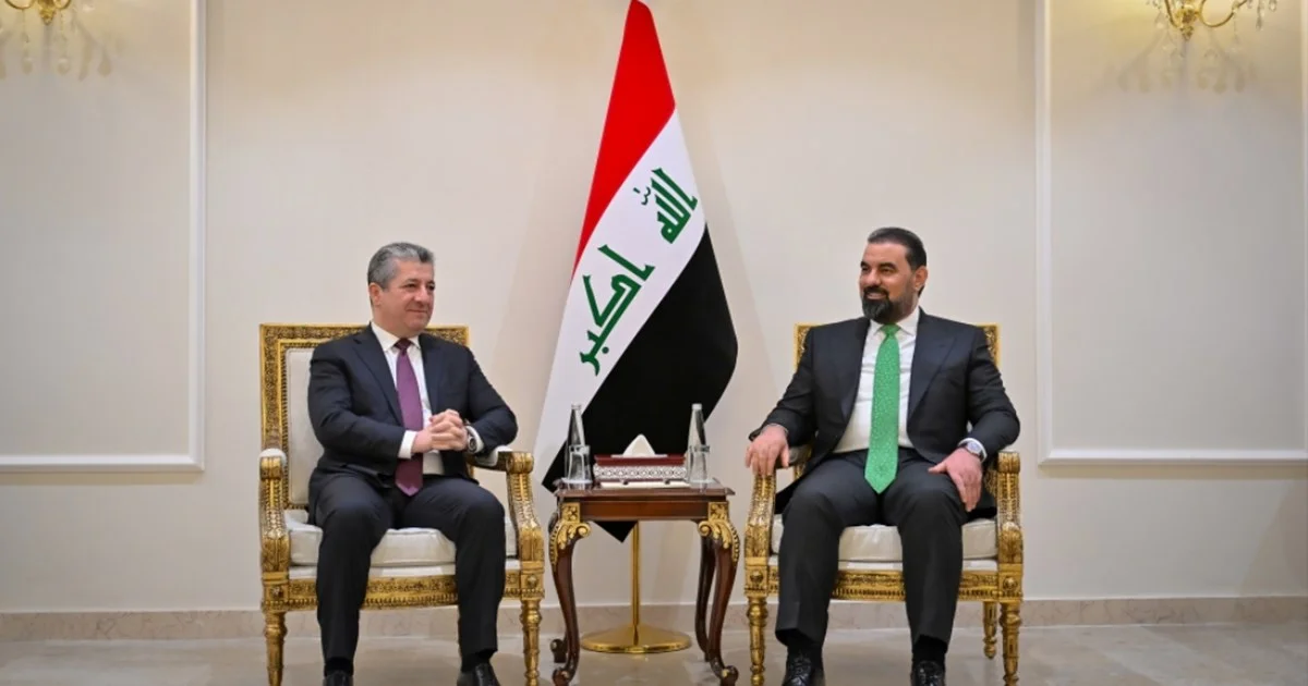 مسرور بارزاني وهيبت الحلبوسي يشددان على تشريع حزمة من مشاريع القوانين الوطنية الكفيلة بصون وحماية حقوق كافة المكونات