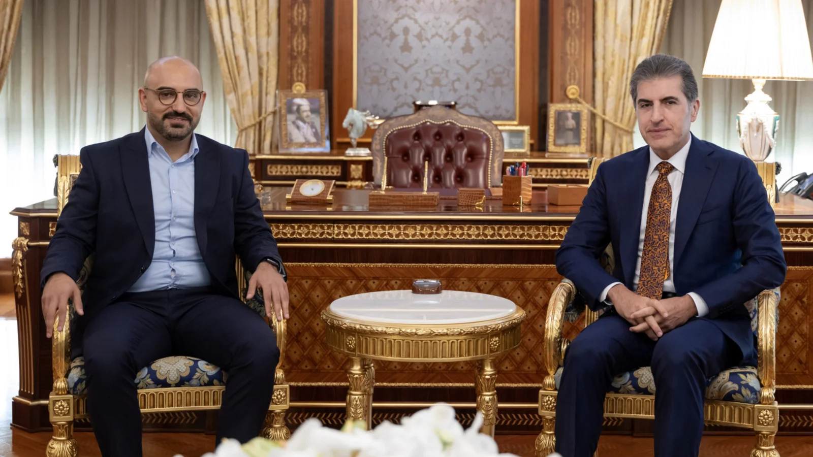 نيجيرفان بارزاني يشكر ألمانيا على دعم ومساعدة إقليم كوردستان