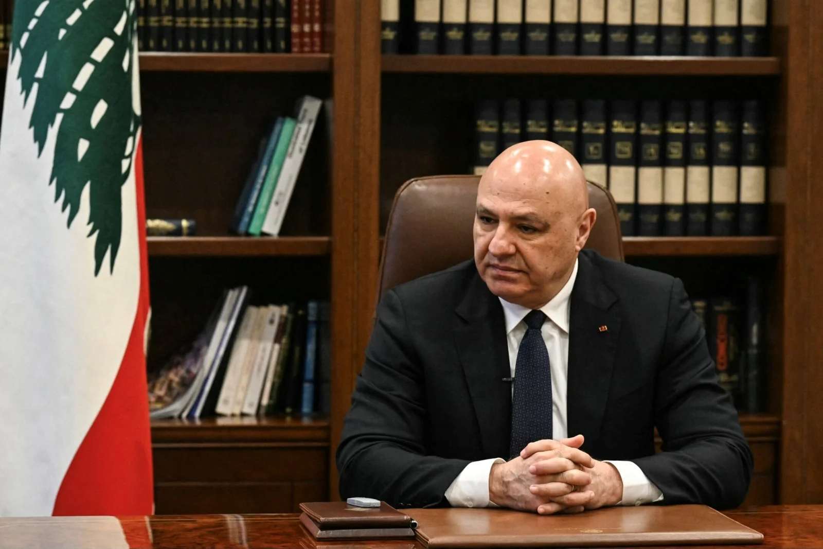 الرئيس اللبناني: نسعى لاتفاق أمني مع اسرائيل وعازمون على حصر الســــلاح دون "صدام"