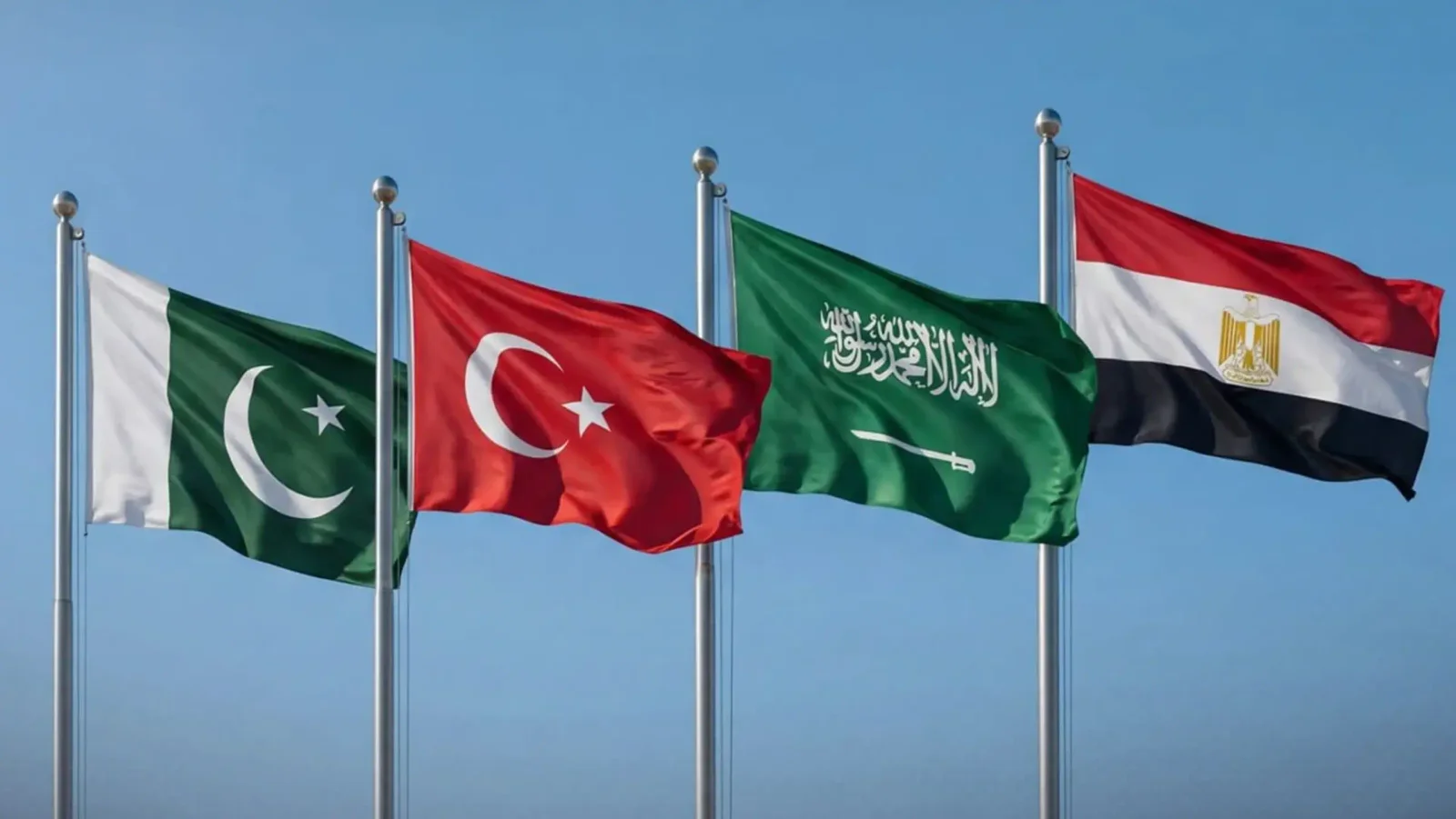 تركيا ومصر والسعودية وباكستان تؤكد حق المملكة في الدفاع عن نفسها