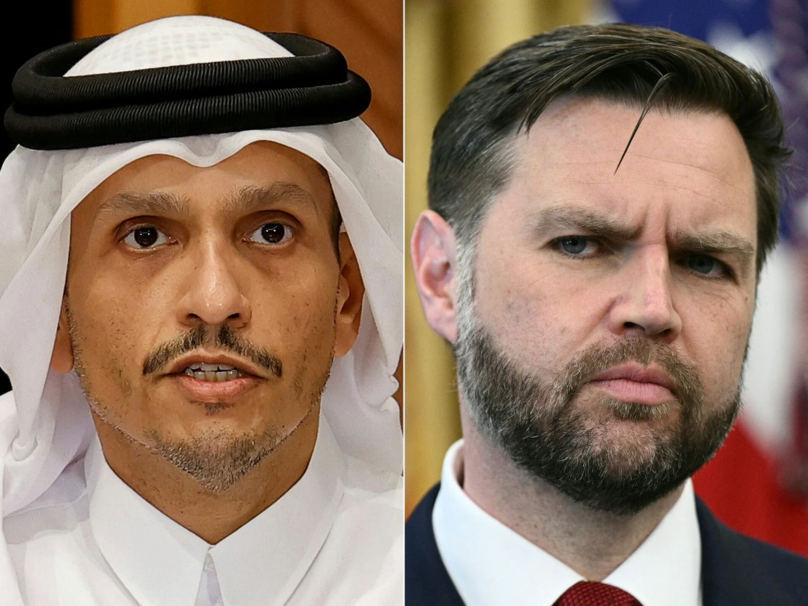 فانس يعقد اجتماعا مع رئيس وزراء قطر لبحث مفاوضات إيران