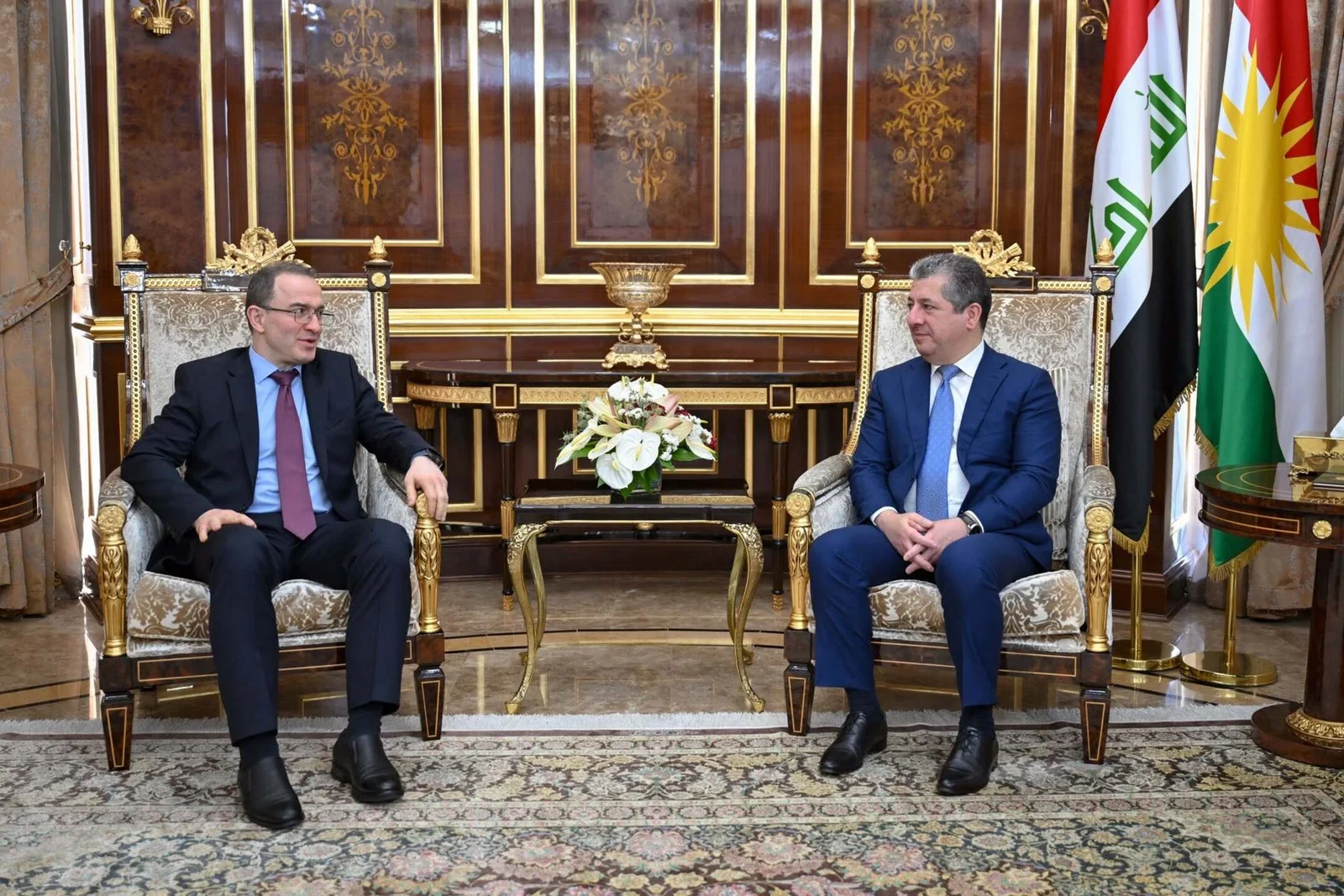 السفير الروسي لمسرور بارزاني: إقليم كوردستان يحظى بمكانة خاصة لدى القيادة الروسية